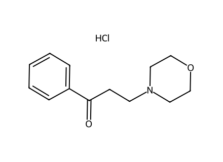 3-(4-Morpholinyl)propiophenone hydrochloride, 98+% molecular structure