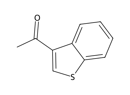3-Acetylbenzo[b]thiophene molecular structure