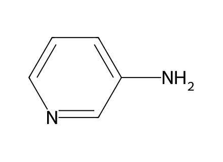 3-Aminopyridine molecular structure