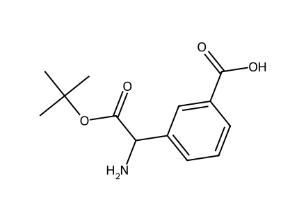 3-(Boc-Aminomethyl)Benzoic Acid molecular structure