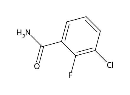 3-Chloro-2-fluorobenzamide, 97+% molecular structure