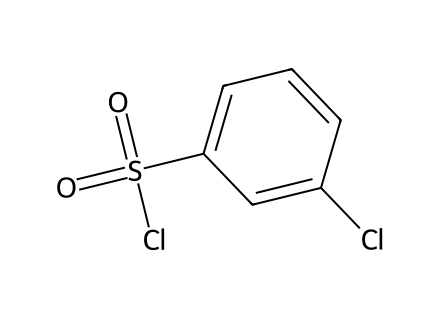 3-Chlorobenzenesulfonyl Chloride molecular structure