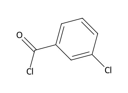 3-Chlorobenzoyl Chloride molecular structure