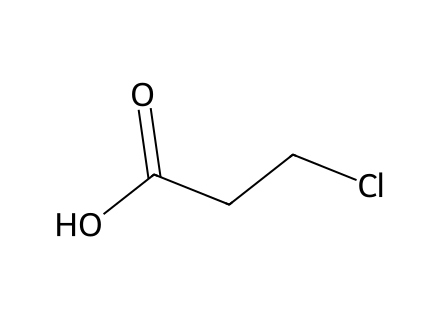 3-Chloropropionic Acid molecular structure