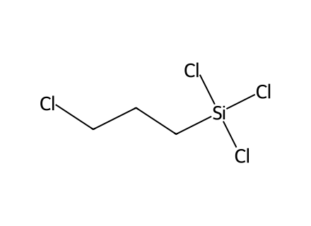 3-chloropropyl-trichlorosilane molecular structure