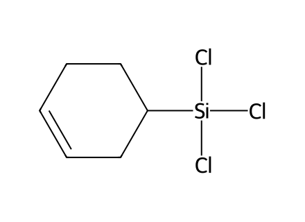 3-cyclohexenyltrichlorosilane molecular structure