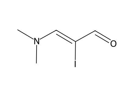 3-dimethylamino-2-iodoacrolein molecular structure