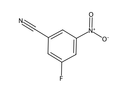 3-Fluoro-5-Nitrobenzonitrile molecular structure