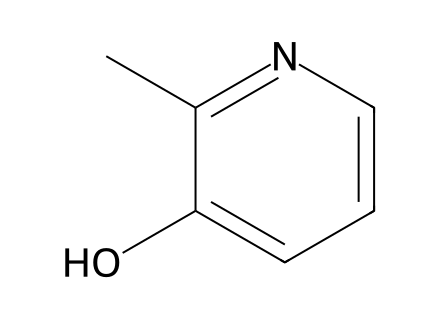 3-hydroxy-2-methylpyridine molecular structure