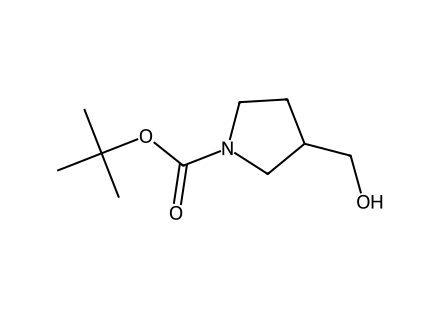 3-Hydroxymethyl-pyrrolidine-1-carboxylic acid tert-butyl ester molecular structure