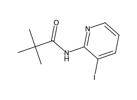 3-Iodo-2-(Pivaloylamino)Pyridine molecular structure