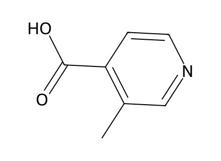3-Methyl-isonicotinic acid molecular structure