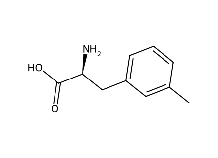 3-Methyl-L-phenylalanine molecular structure