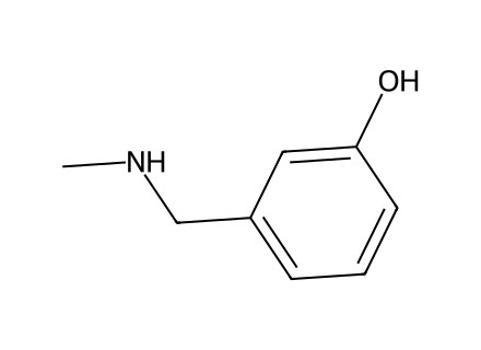 3-[(Methylamino)methyl]phenol molecular structure