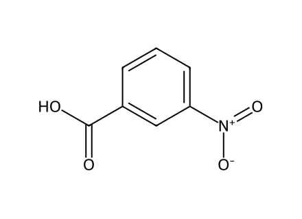 3-Nitrobenzoic Acid molecular structure