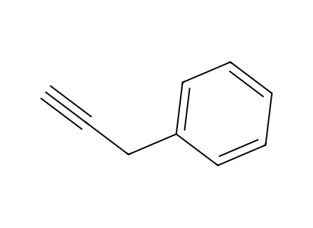3-phenyl-1-propyne-stabilized molecular structure