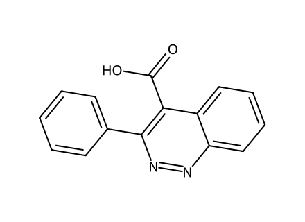 3-Phenylcinnoline-4-carboxylic acid molecular structure