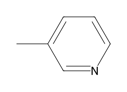 3-picoline-99-5 molecular structure