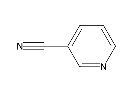 3-Pyridinecarbonitrile molecular structure