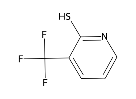 3-(Trifluoromethyl)Pyridine-2-Thiol molecular structure