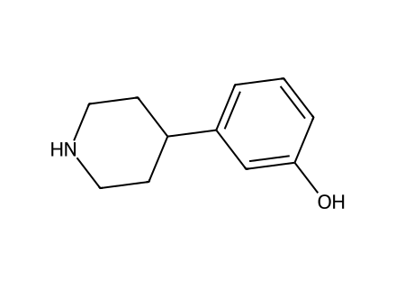 4-(3-Hydroxyphenyl)Piperidine molecular structure