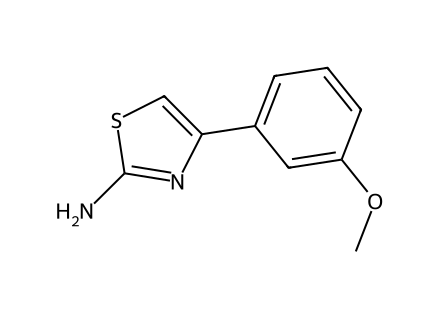 4-(3-Methoxy-phenyl)-thiazol-2-ylamine molecular structure