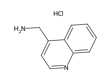 4-(Aminomethyl)Quinoline Hydrochloride molecular structure
