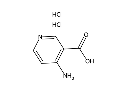 4-Aminonicotinic acid dihydrochloride, 97+% molecular structure