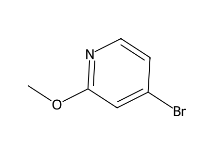 4-Bromo-2-Methoxypyridine molecular structure