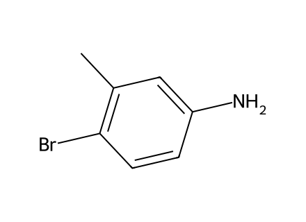 4-Bromo-3-Methylaniline molecular structure