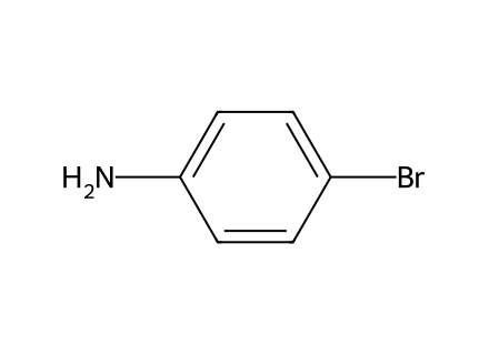 4-bromoaniline molecular structure