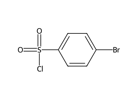4-Bromobenzenesulfonyl Chloride molecular structure