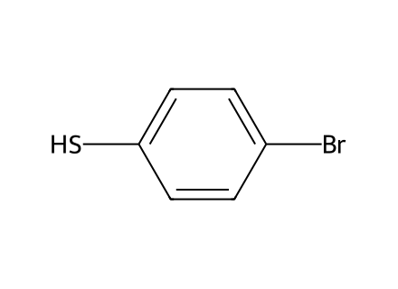 4-bromobenzenethiol molecular structure