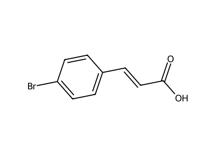 4-Bromocinnamic Acid molecular structure