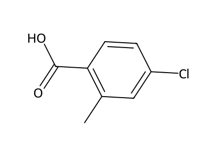 4-Chloro-2-Methylbenzoic Acid molecular structure
