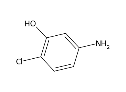 4-Chloro-3-Hydroxyaniline molecular structure