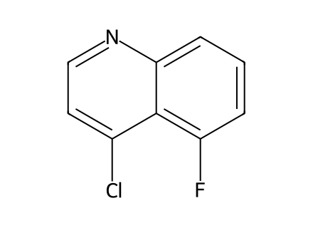 4-Chloro-5-fluoroquinoline molecular structure