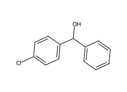 4-Chlorobenzhydrol molecular structure