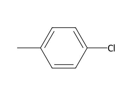 4-chlorotoluene molecular structure