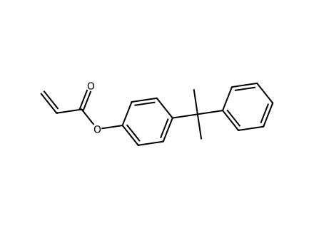 4-Cumylphenyl Acrylate molecular structure