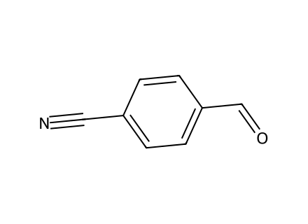 4-cyanobenzaldehyde molecular structure