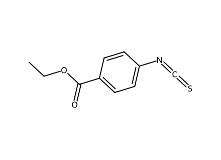 4-(Ethoxycarbonyl)phenyl isothiocyanate molecular structure