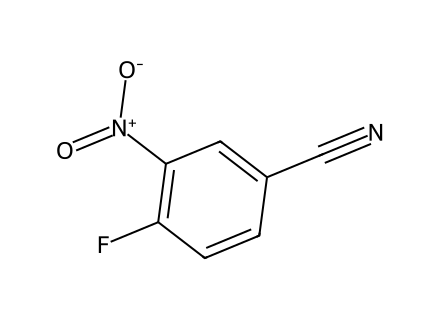 4-Fluoro-3-nitrobenzonitrile molecular structure