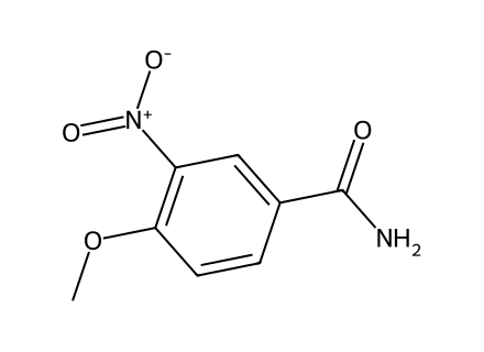 4-Methoxy-3-nitrobenzamide molecular structure