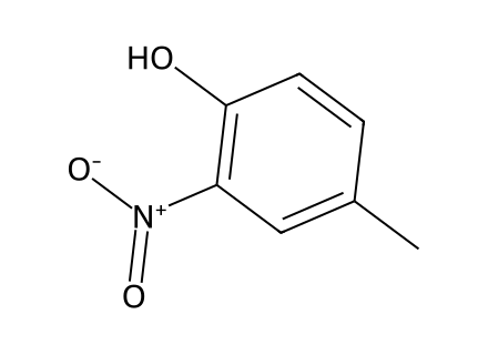 4-Methyl-2-Nitrophenol molecular structure