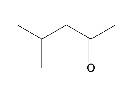 4-Methyl-2-pentanone, HPLC Grade, 99+% molecular structure