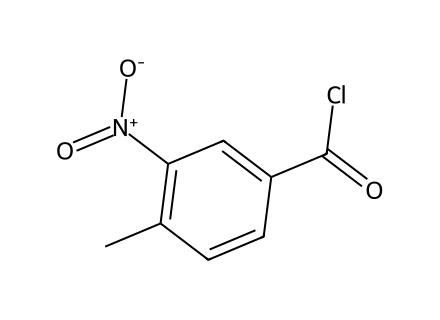 4-Methyl-3-Nitrobenzoyl Chloride molecular structure
