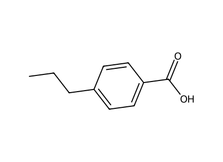 4-n-Propylbenzoic acid, 98+% molecular structure