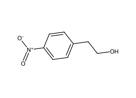 4-Nitrophenethyl Alcohol molecular structure