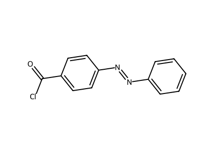 4-Phenylazobenzoylchloride structural formula
